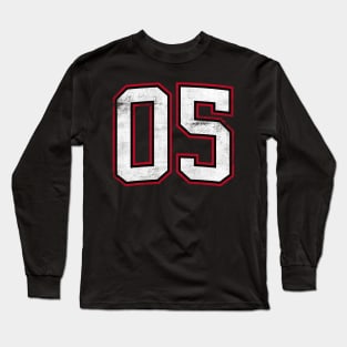 Number Five 5 Long Sleeve T-Shirt